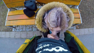 Публичный минет (Порно при зрителях) | XXX RUS