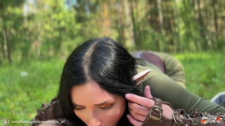 Русский секс на природе