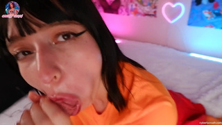 Глубокий минет и отсосы с заглотом